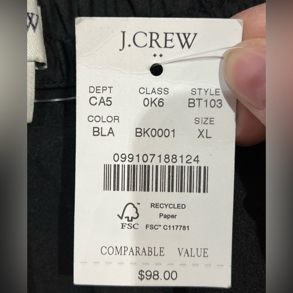 BNWT Women’s J Crew Black Skirt - Picture 4 of 5